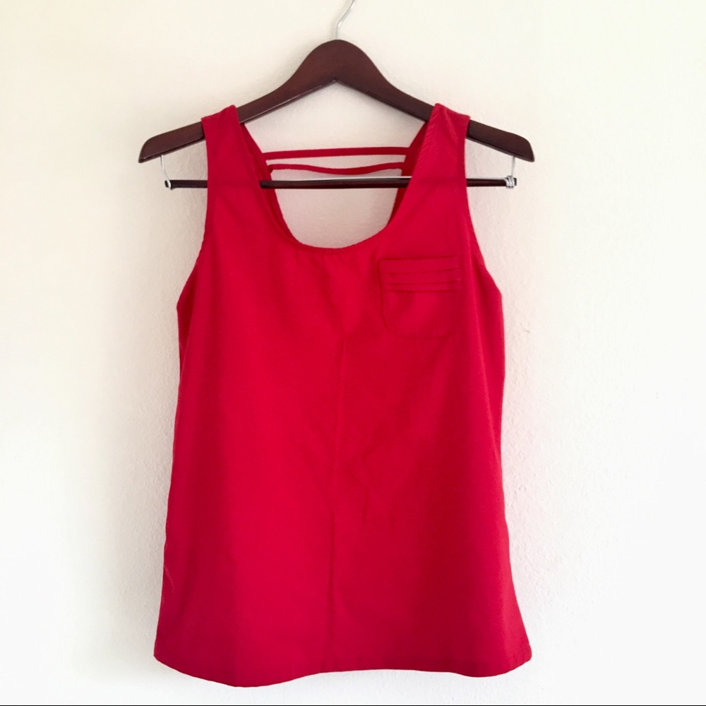 Deep Red Top